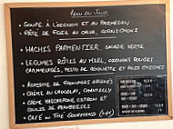 Chez Ta Mere menu