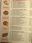 China Phoenix menu