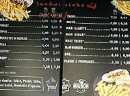 Aslankebab menu