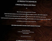 La Place de Mougins menu