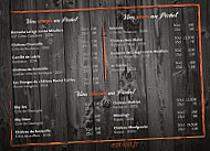 Escalumade menu