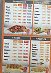 Topkapi Kebab menu