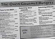 The Oven Strathalbyn menu