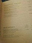 Tintero Del Poeta menu