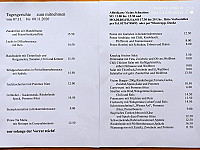 Bistrorant Vicino menu