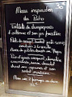 Le Patio menu