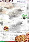 Accro'piz menu