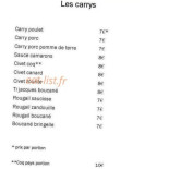 Le Calynta Cardápio