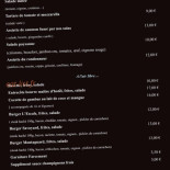L'escale Cardápio