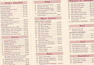 Tea Rice menu