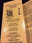 Rutherglen Eastern Palace Chinese menu