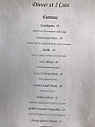 2 Cats Harbor menu