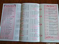 Ichiban Buffet menu