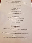 Front Street Pub menu