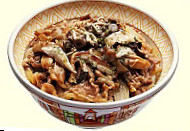 Sukiya Gyu-Don food