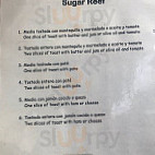Sugar Reef Bar And Restaurant menu