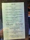 Sibaris menu