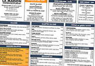 La Maison menu