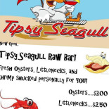 Tipsy Seagull Cardápio