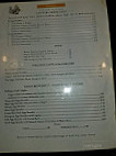 Village Cafe menu