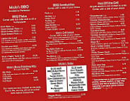 Mojos Bbq Grill menu