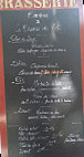 Des Arts menu