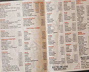 Bombay Chapati menu