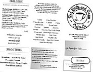 Red White And Brew Coffee menu