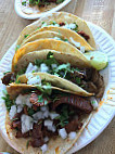 Tacos La Rosa food