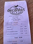 Decanta-t Degustacion Gourmet menu