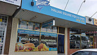Hallam Square Fish N Chips outside