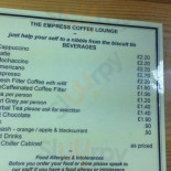Empress Mill Cafe Cardápio