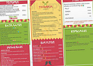 Tacuba Marratxi menu
