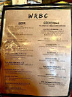 Westfield River Brewing Company menu