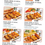 Le Pacific Cardápio