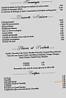 Le Café Français menu