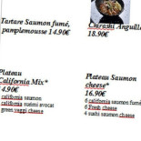 Chez Oki Cardápio