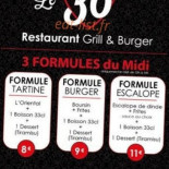 Le 36 Cardápio