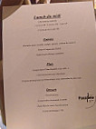 Le 37e Parallèle menu