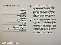 Regensburger Rittermahl im Apostelkeller menu