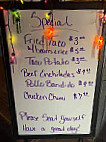 Santa Fe Grill menu