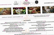 Contini George Street menu