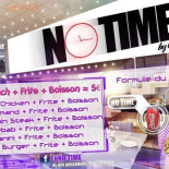No Time Cardápio