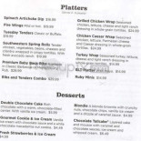 Ruby Tuesday Cardápio