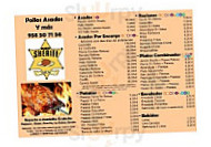 Asadero Sheriff menu