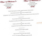La Closerie Des Roses menu