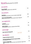 Brasserie Le Ristandel menu