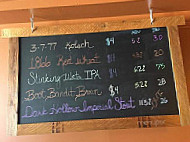 Ruby Valley Brew menu