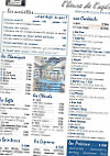 L'Heure Bleue menu