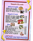 Restaurant Vietnam menu
